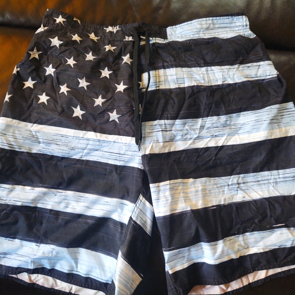 US flag Board shorts